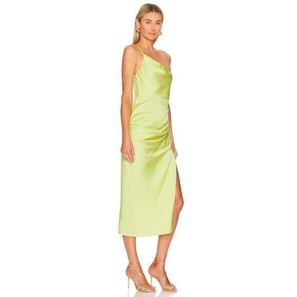 Lovers and Friends Amina Midi Dress Green Size XL NWT - Picture 2 of 6